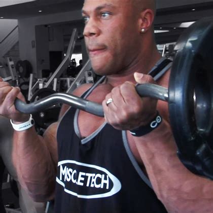 phil heath biceps|Phil Heath's EZ Bar Bicep Curl .